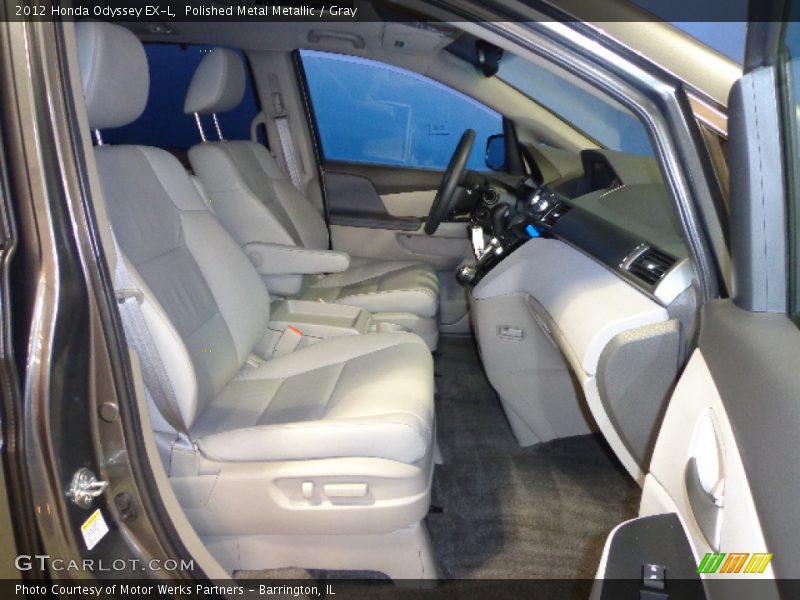 Polished Metal Metallic / Gray 2012 Honda Odyssey EX-L