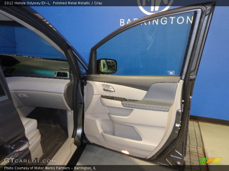 Polished Metal Metallic / Gray 2012 Honda Odyssey EX-L