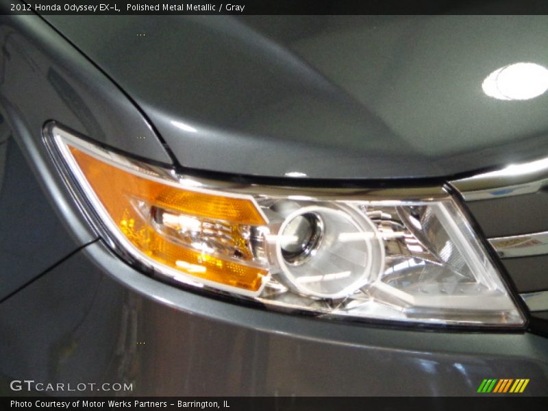 Polished Metal Metallic / Gray 2012 Honda Odyssey EX-L