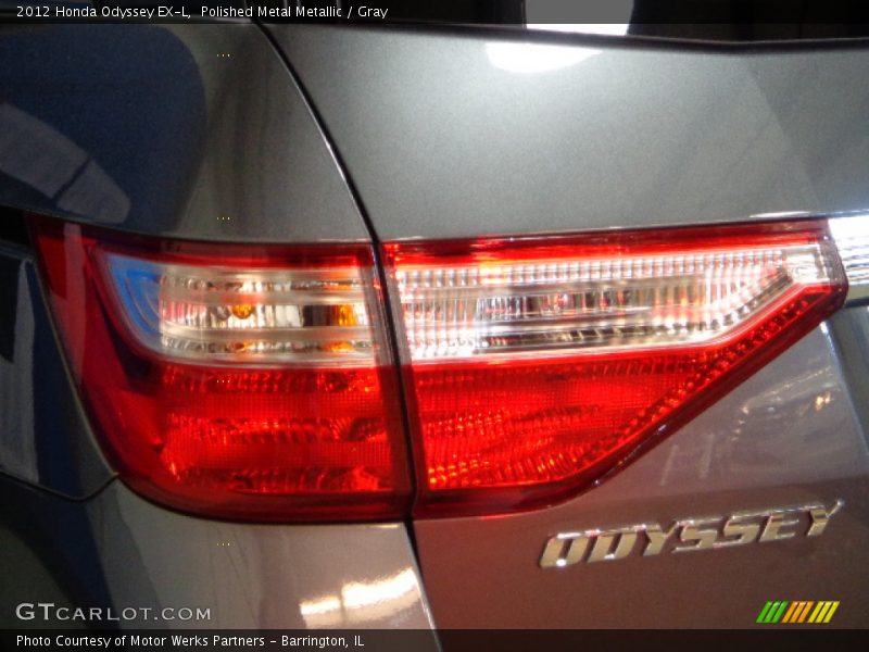Polished Metal Metallic / Gray 2012 Honda Odyssey EX-L