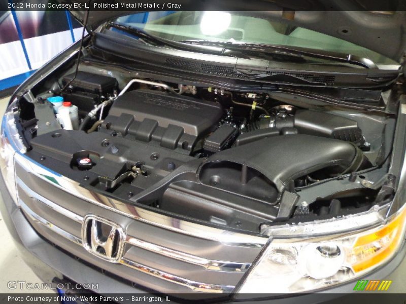 Polished Metal Metallic / Gray 2012 Honda Odyssey EX-L