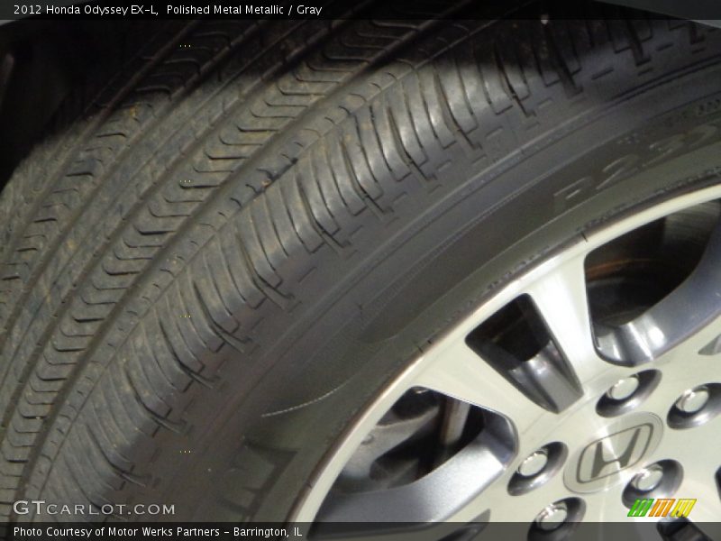 Polished Metal Metallic / Gray 2012 Honda Odyssey EX-L