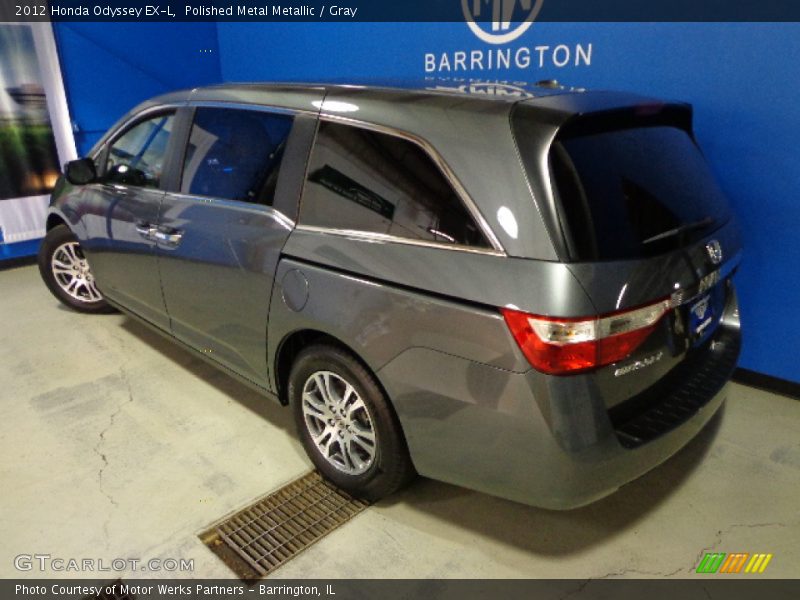 Polished Metal Metallic / Gray 2012 Honda Odyssey EX-L