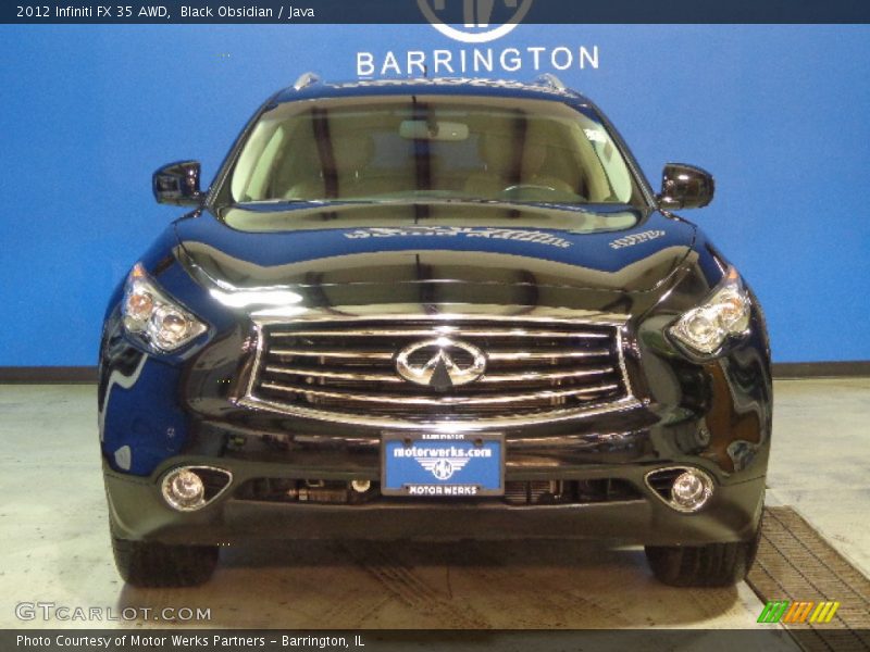 Black Obsidian / Java 2012 Infiniti FX 35 AWD