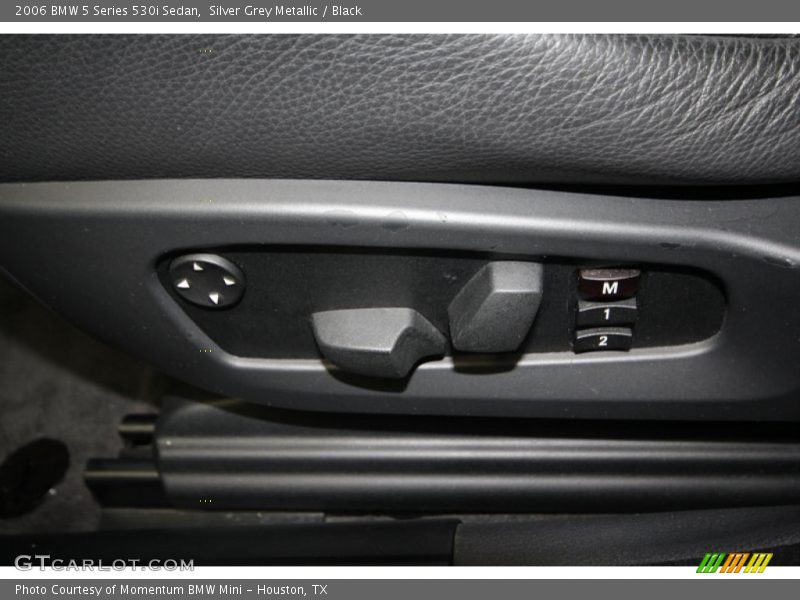 Silver Grey Metallic / Black 2006 BMW 5 Series 530i Sedan
