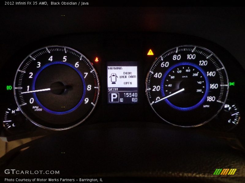  2012 FX 35 AWD 35 AWD Gauges