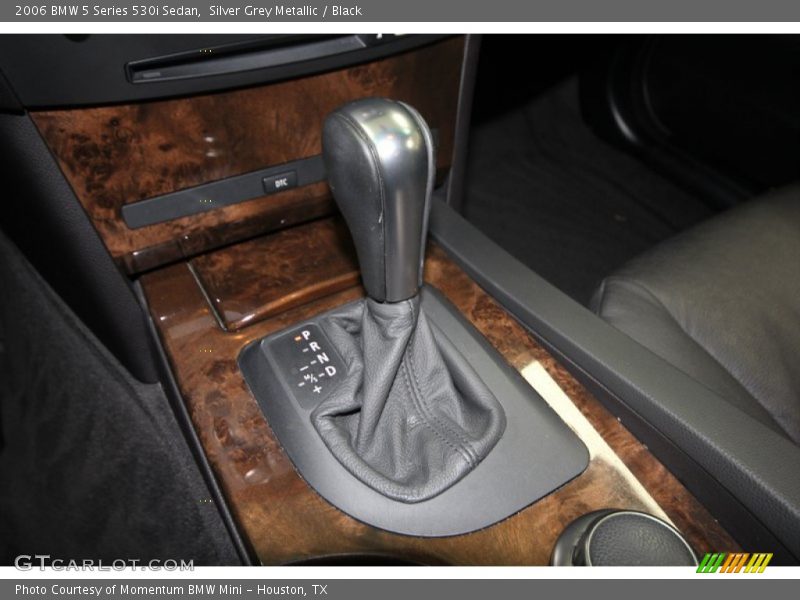 Silver Grey Metallic / Black 2006 BMW 5 Series 530i Sedan