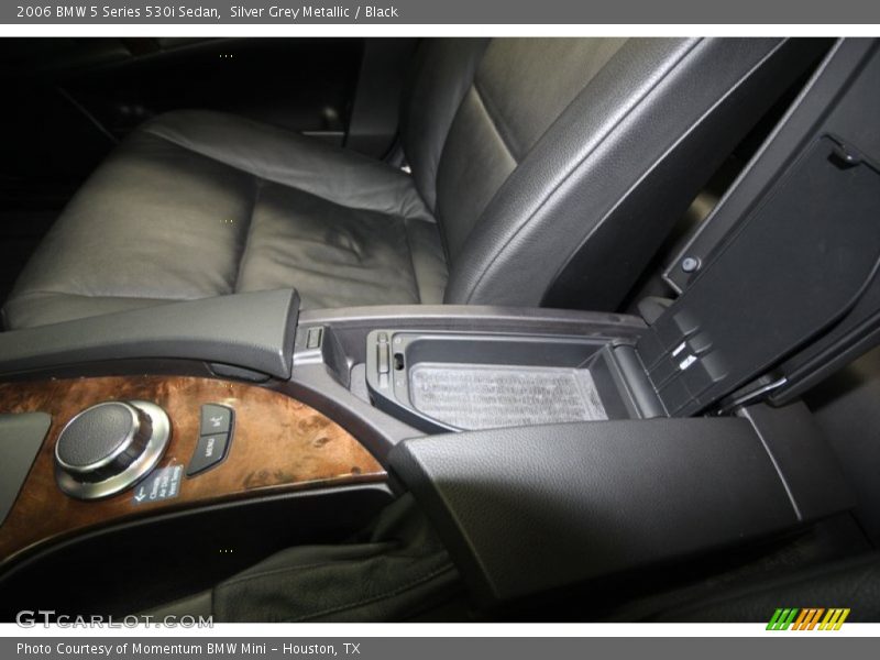 Silver Grey Metallic / Black 2006 BMW 5 Series 530i Sedan