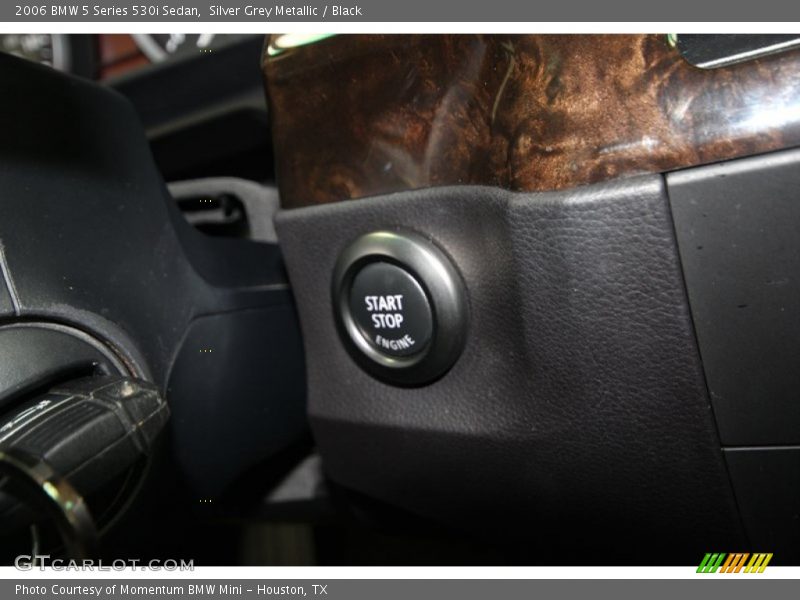 Silver Grey Metallic / Black 2006 BMW 5 Series 530i Sedan