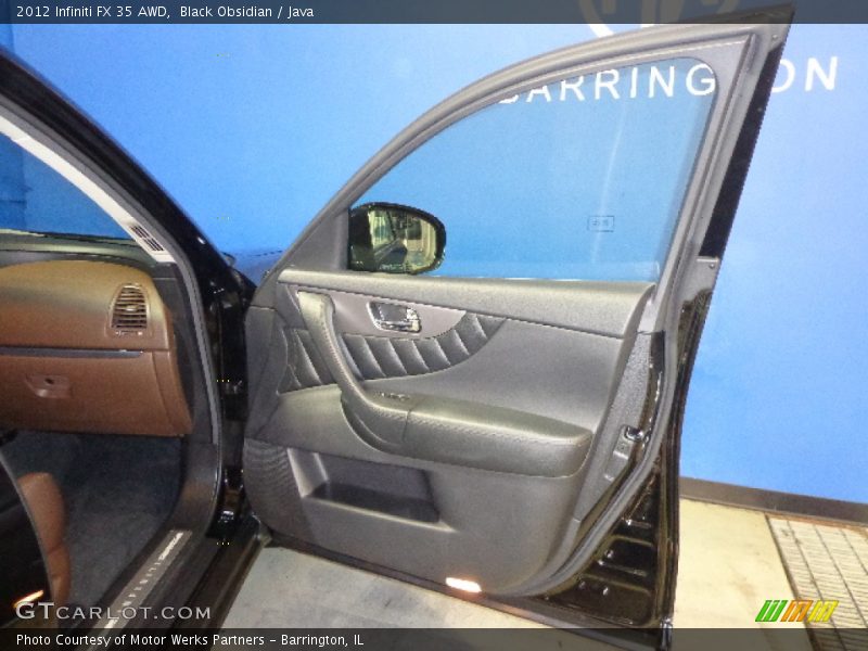 Black Obsidian / Java 2012 Infiniti FX 35 AWD