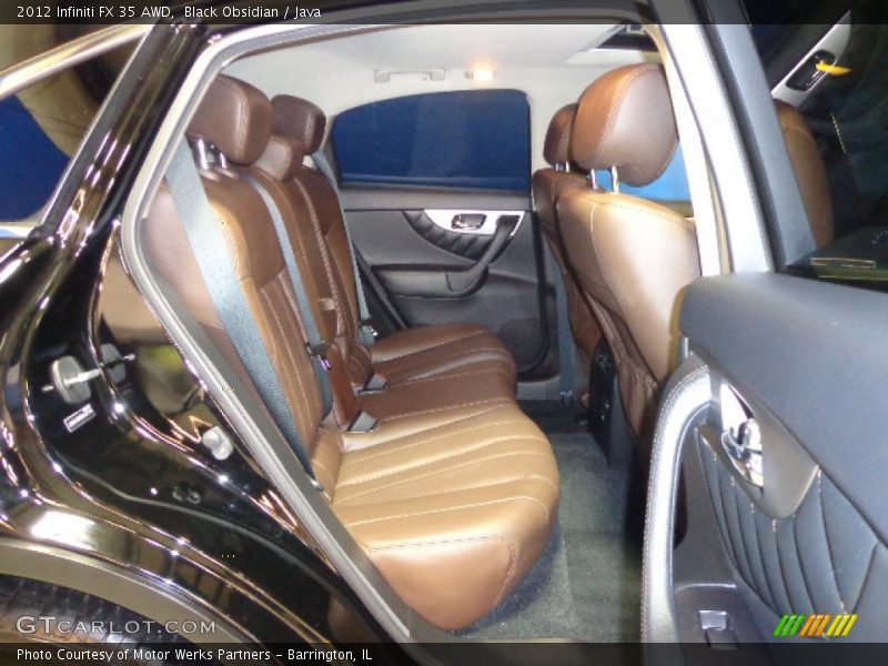 Black Obsidian / Java 2012 Infiniti FX 35 AWD