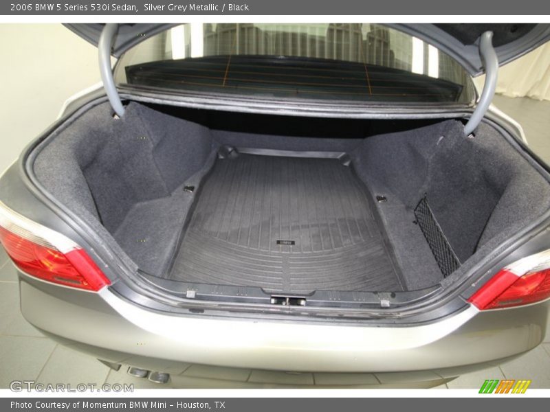 Silver Grey Metallic / Black 2006 BMW 5 Series 530i Sedan