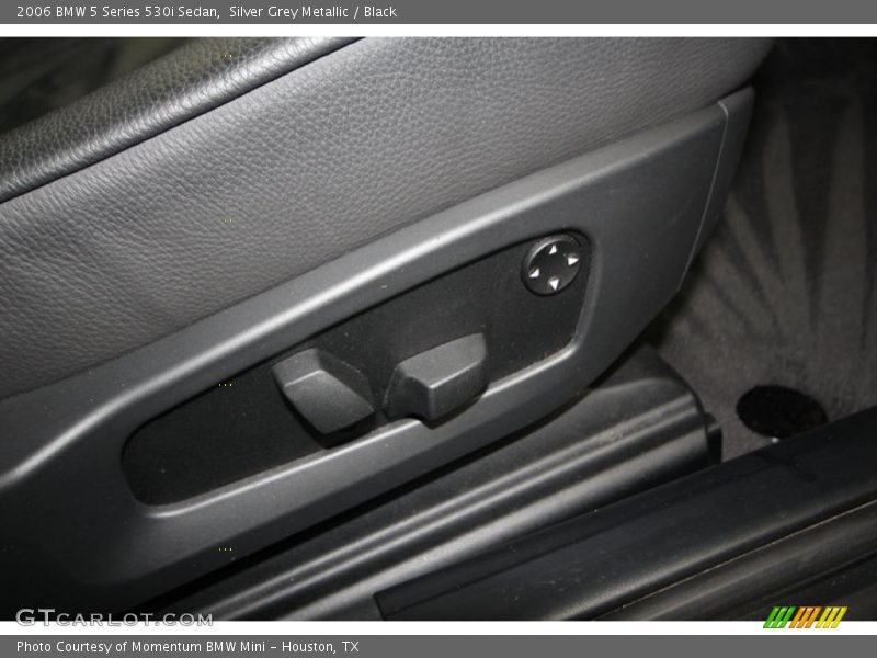 Silver Grey Metallic / Black 2006 BMW 5 Series 530i Sedan