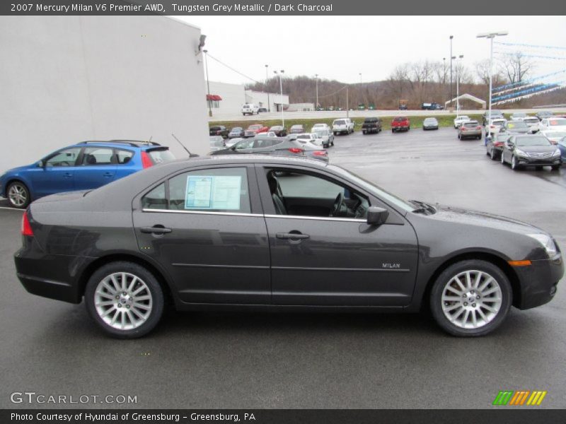 Tungsten Grey Metallic / Dark Charcoal 2007 Mercury Milan V6 Premier AWD