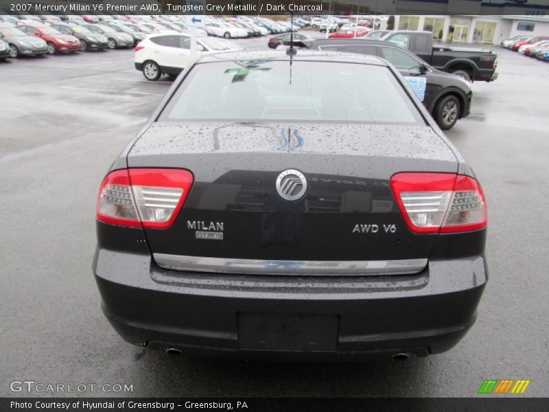 Tungsten Grey Metallic / Dark Charcoal 2007 Mercury Milan V6 Premier AWD