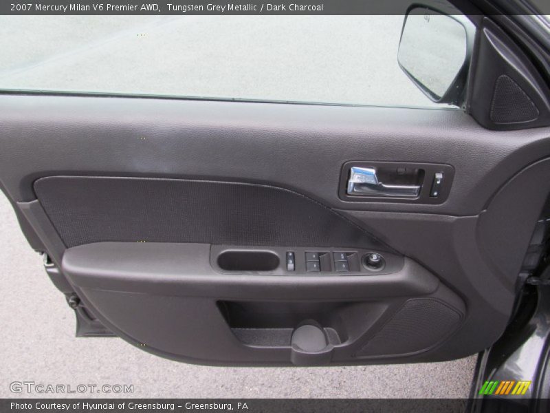 Tungsten Grey Metallic / Dark Charcoal 2007 Mercury Milan V6 Premier AWD