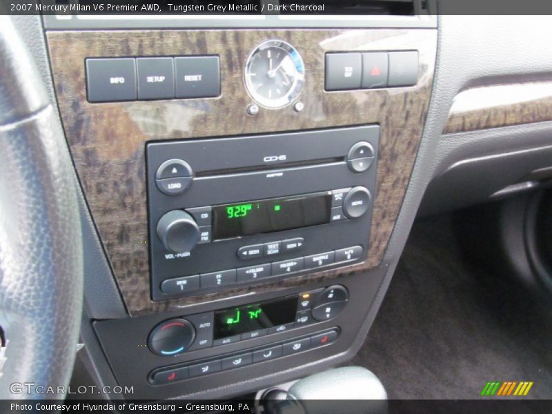 Tungsten Grey Metallic / Dark Charcoal 2007 Mercury Milan V6 Premier AWD