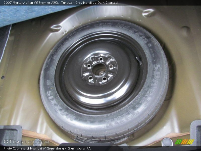 Tungsten Grey Metallic / Dark Charcoal 2007 Mercury Milan V6 Premier AWD