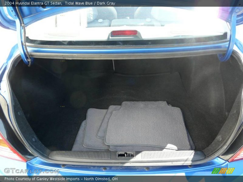 Tidal Wave Blue / Dark Gray 2004 Hyundai Elantra GT Sedan