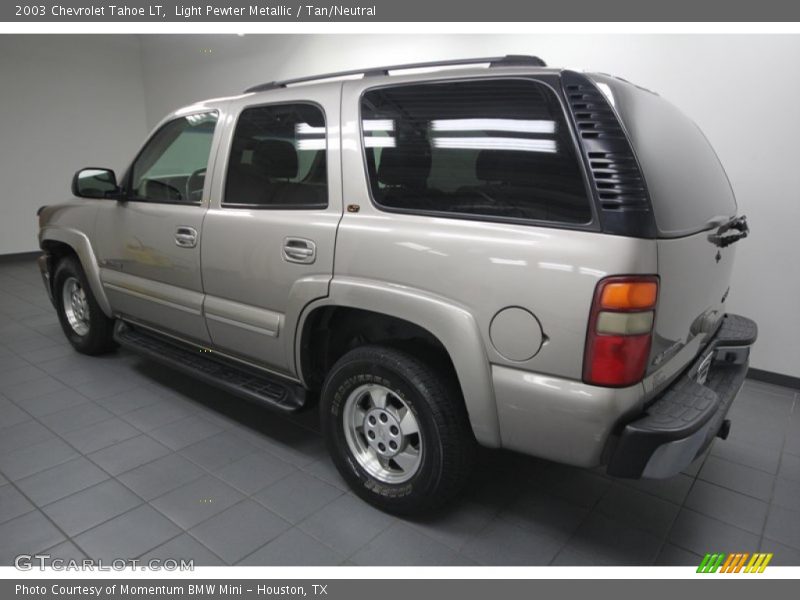 Light Pewter Metallic / Tan/Neutral 2003 Chevrolet Tahoe LT