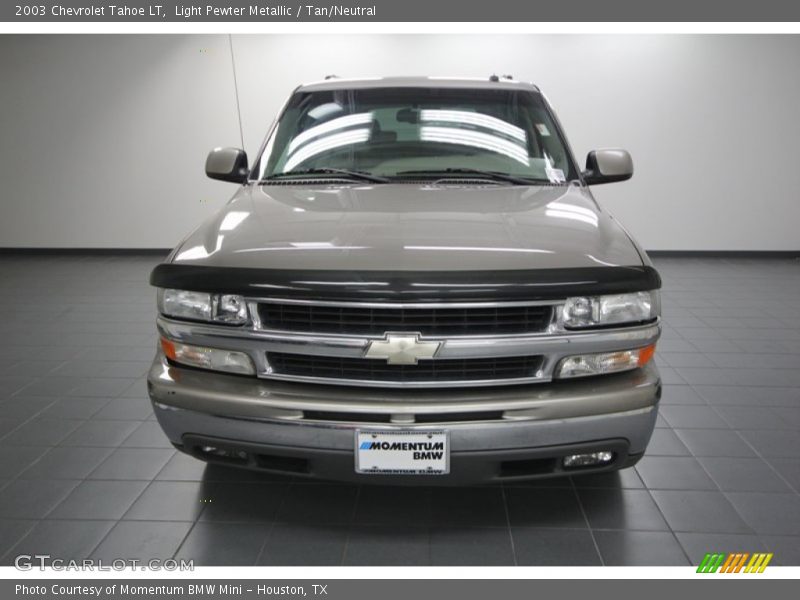 Light Pewter Metallic / Tan/Neutral 2003 Chevrolet Tahoe LT
