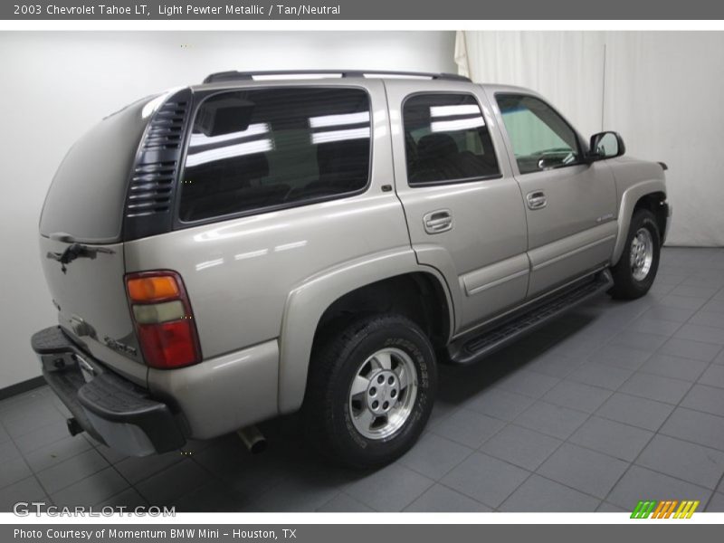 Light Pewter Metallic / Tan/Neutral 2003 Chevrolet Tahoe LT