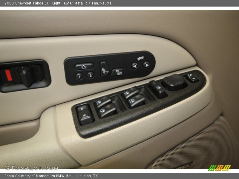 Light Pewter Metallic / Tan/Neutral 2003 Chevrolet Tahoe LT