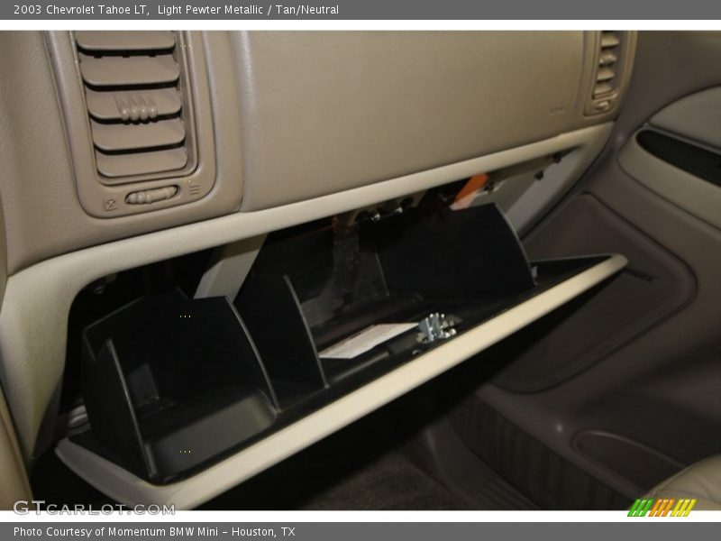 Light Pewter Metallic / Tan/Neutral 2003 Chevrolet Tahoe LT