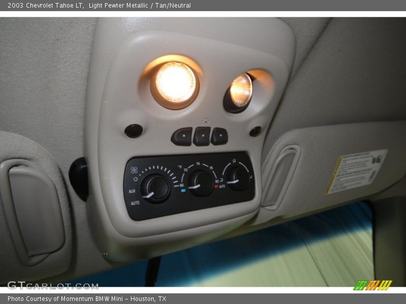 Light Pewter Metallic / Tan/Neutral 2003 Chevrolet Tahoe LT