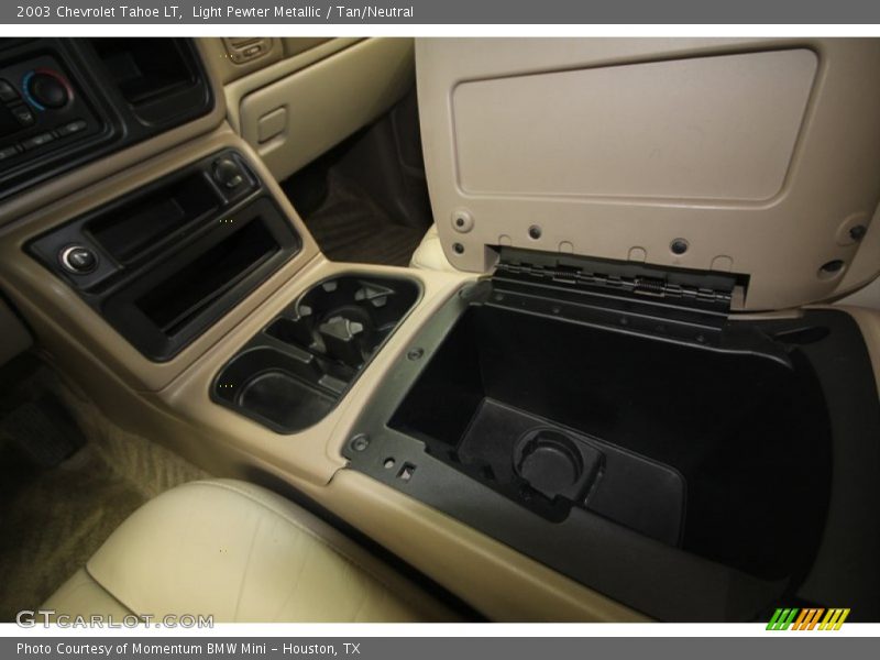 Light Pewter Metallic / Tan/Neutral 2003 Chevrolet Tahoe LT