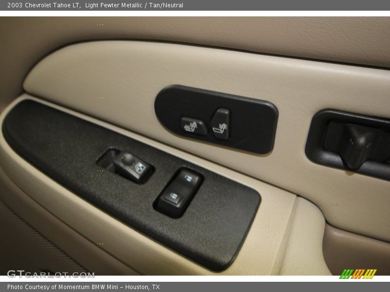 Light Pewter Metallic / Tan/Neutral 2003 Chevrolet Tahoe LT