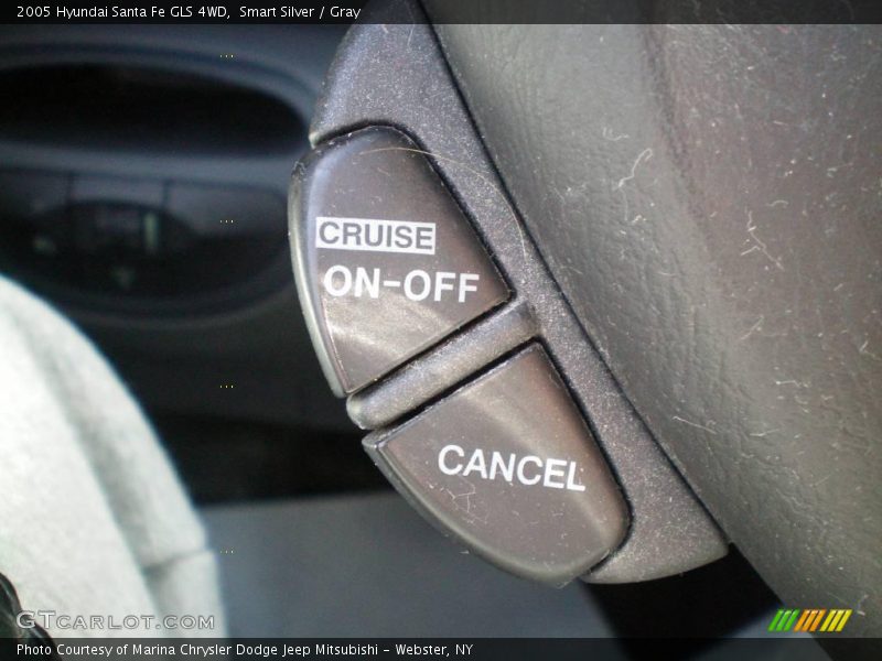 Smart Silver / Gray 2005 Hyundai Santa Fe GLS 4WD