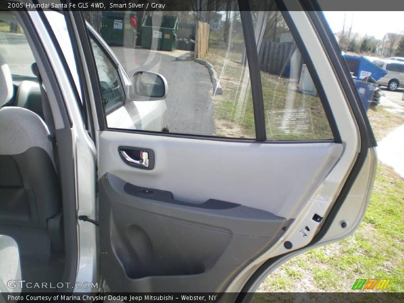 Smart Silver / Gray 2005 Hyundai Santa Fe GLS 4WD