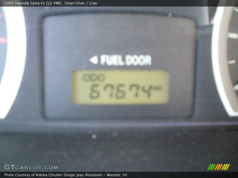 Smart Silver / Gray 2005 Hyundai Santa Fe GLS 4WD