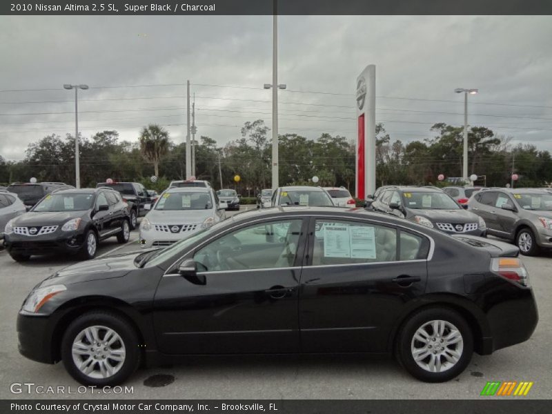 Super Black / Charcoal 2010 Nissan Altima 2.5 SL