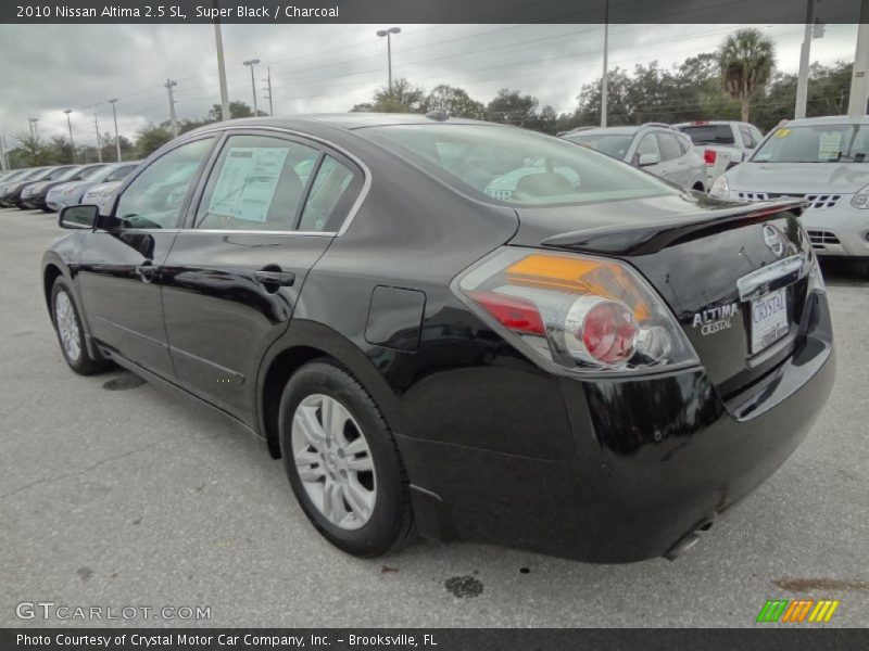 Super Black / Charcoal 2010 Nissan Altima 2.5 SL