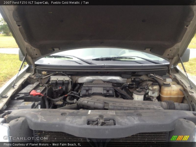 Pueblo Gold Metallic / Tan 2007 Ford F150 XLT SuperCab