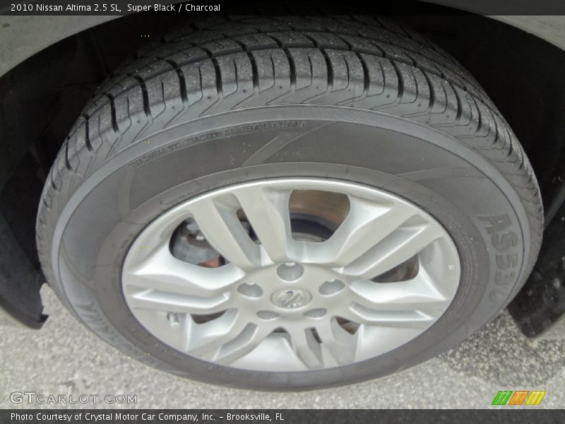 Super Black / Charcoal 2010 Nissan Altima 2.5 SL