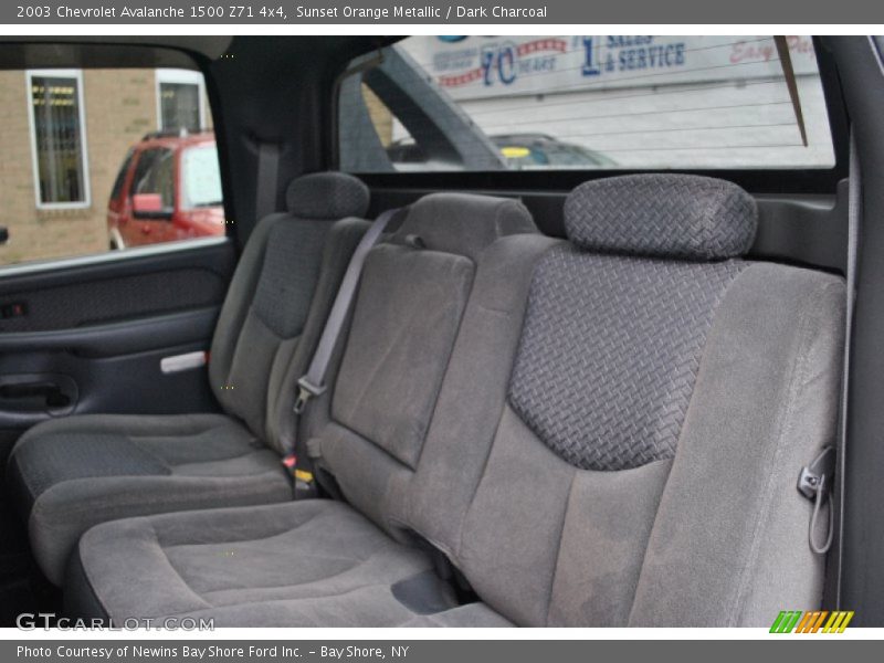 Sunset Orange Metallic / Dark Charcoal 2003 Chevrolet Avalanche 1500 Z71 4x4