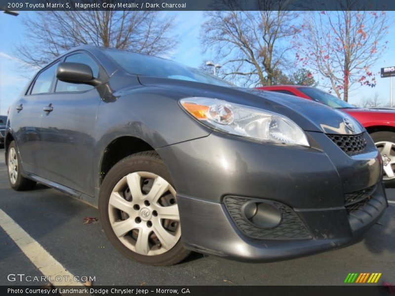 Magnetic Gray Metallic / Dark Charcoal 2009 Toyota Matrix S