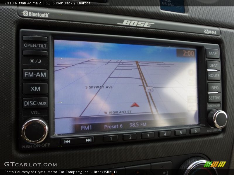 Super Black / Charcoal 2010 Nissan Altima 2.5 SL