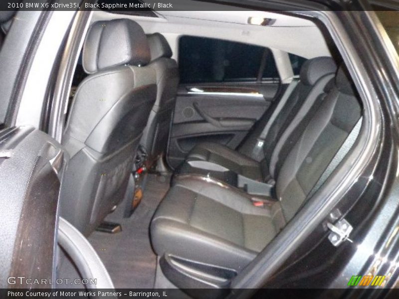 Black Sapphire Metallic / Black 2010 BMW X6 xDrive35i