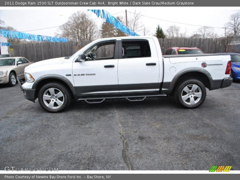  2011 Ram 1500 SLT Outdoorsman Crew Cab 4x4 Bright White