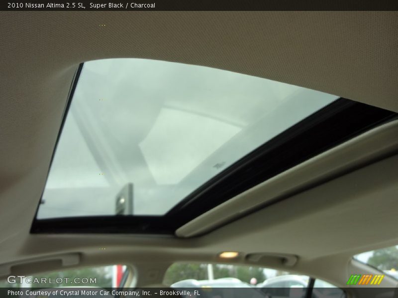 Super Black / Charcoal 2010 Nissan Altima 2.5 SL