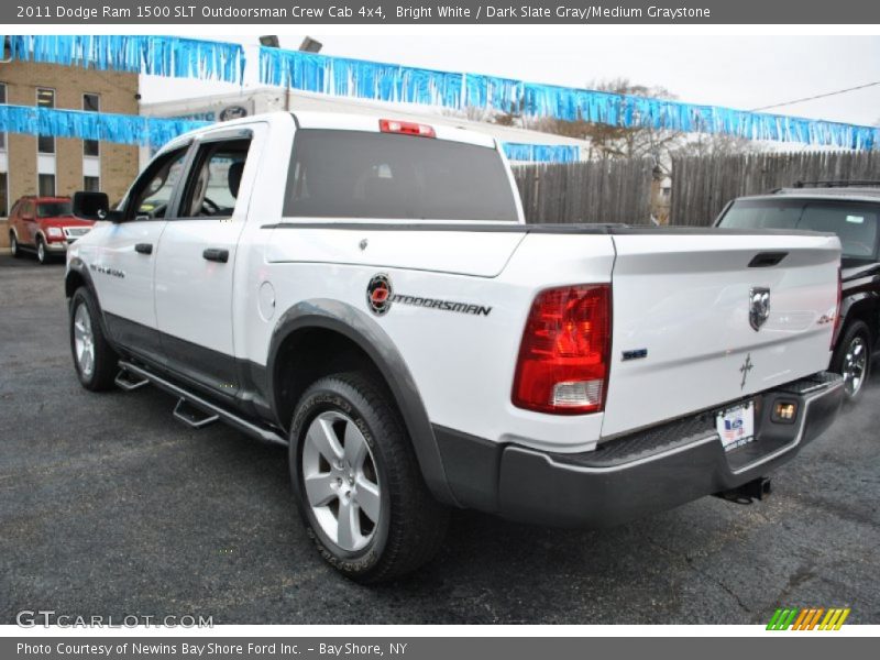  2011 Ram 1500 SLT Outdoorsman Crew Cab 4x4 Bright White