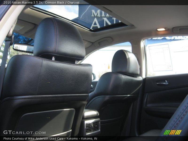 Crimson Black / Charcoal 2010 Nissan Maxima 3.5 SV