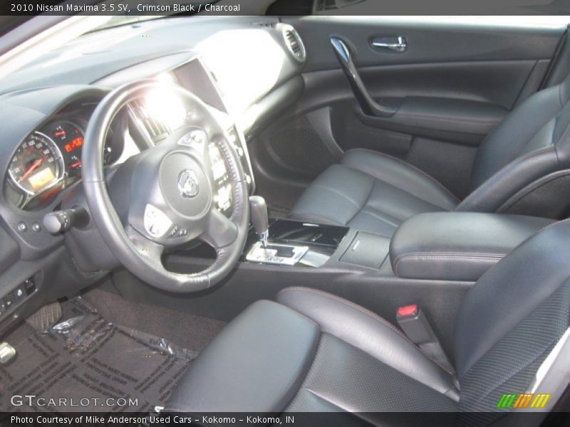 Crimson Black / Charcoal 2010 Nissan Maxima 3.5 SV