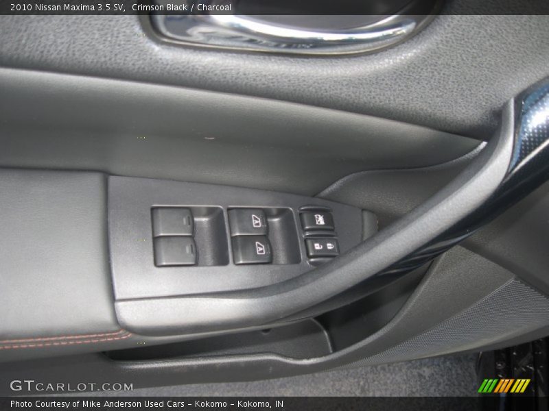 Crimson Black / Charcoal 2010 Nissan Maxima 3.5 SV