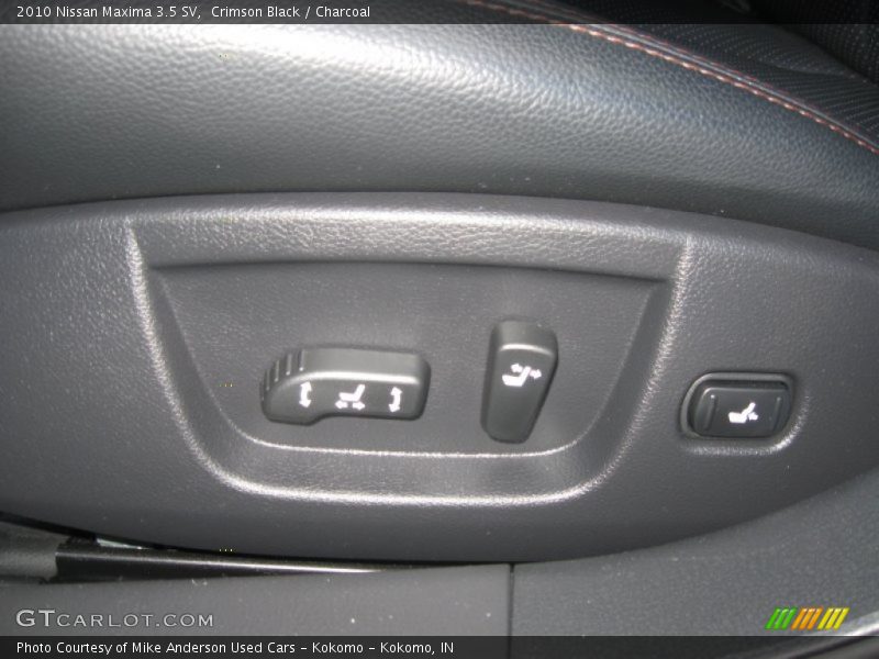 Crimson Black / Charcoal 2010 Nissan Maxima 3.5 SV