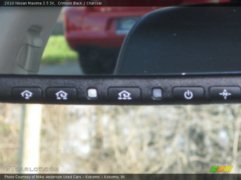 Crimson Black / Charcoal 2010 Nissan Maxima 3.5 SV